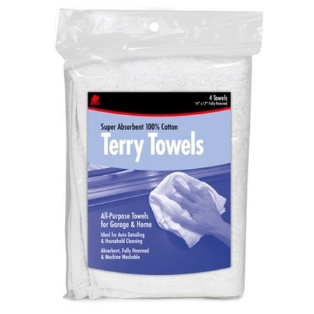 BUFFALO INDUSTRIES Buffalo Industries 60225 4 Count All-Purpose Towels For Garage & Home 60225